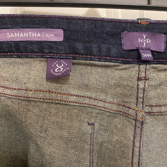 NYDJ Samantha Slim Jeans, 20W - Picture 2 of 5